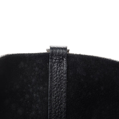 Hermes Taurillon Clemence Picotin 22 MM Black 9 of 10