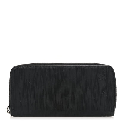 Louis Vuitton Epi Zippy Vertical Wallet Black 2 of 10