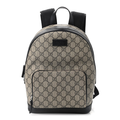 Gucci GG Supreme Monogram Small Eden Day Backpack Black 1 of 9