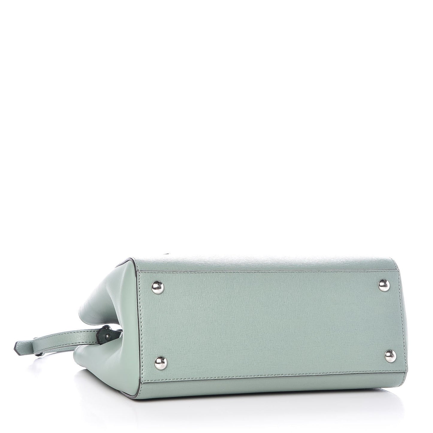 Vitello Elite Flamingo Petite 2Jours Tote Menta
