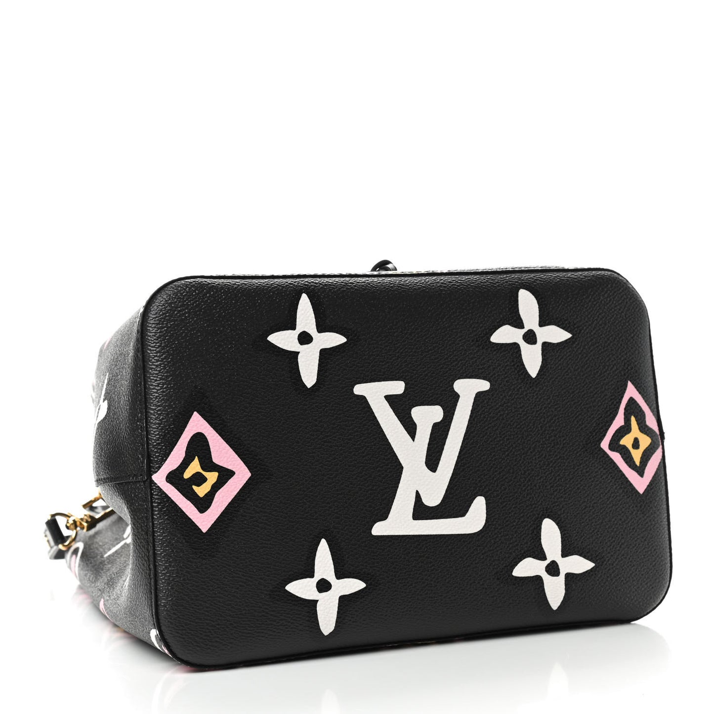 Monogram Giant Wild At Heart Neonoe MM Black