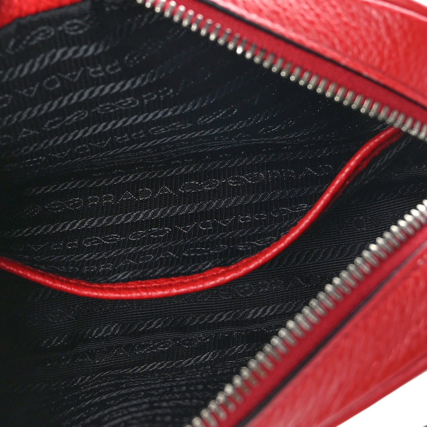 Vitello Phenix Camera Bag Rosso