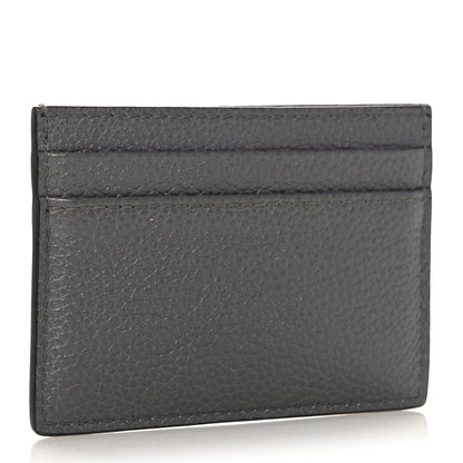 Gucci Grainy Calfskin Zumi Card Holder Dusty Grey 3 of 8