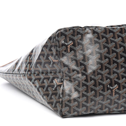 Goyard Goyardine Saint Louis GM Black Gold 8 of 9