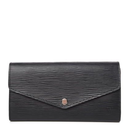 Louis Vuitton Epi Sarah Wallet NM Black 1 of 7