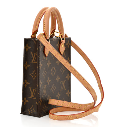 Louis Vuitton Monogram Petit Sac Plat 3 of 10
