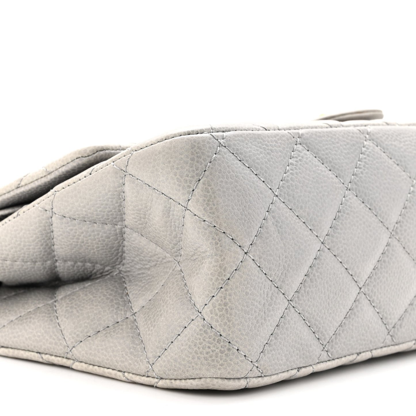 Caviar Quilted 2.55 Reissue 226 Flap Light Grey