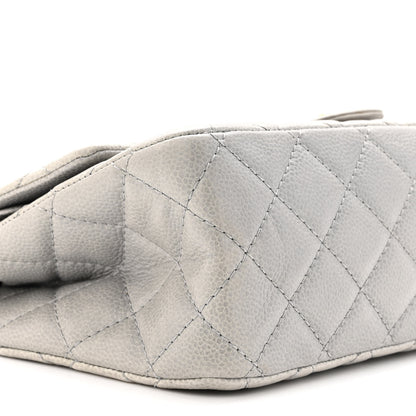 Chanel Caviar Quilted 2.55 Reissue 226 Flap Light Grey 9 of 13