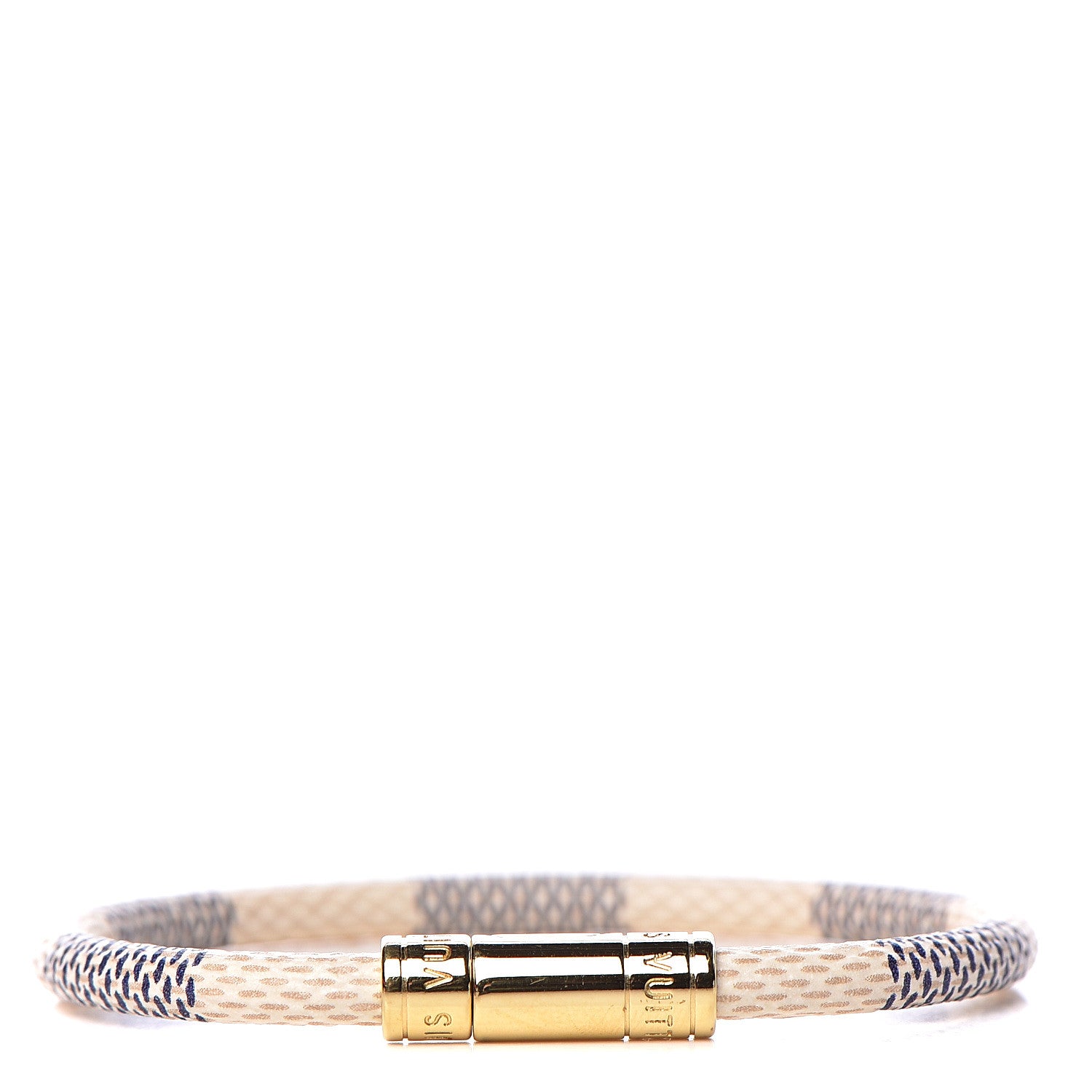Louis Vuitton Damier Azur Keep It Bracelet 19 1 of 4