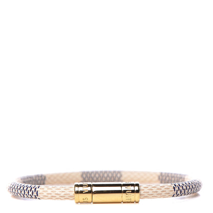 Louis Vuitton Damier Azur Keep It Bracelet 19 1 of 4