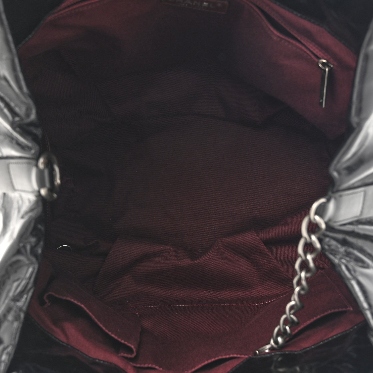 Chanel Iridescent Calfskin Small In The Mix Tote Black 5 of 10