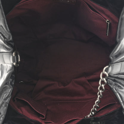Chanel Iridescent Calfskin Small In The Mix Tote Black 5 of 10
