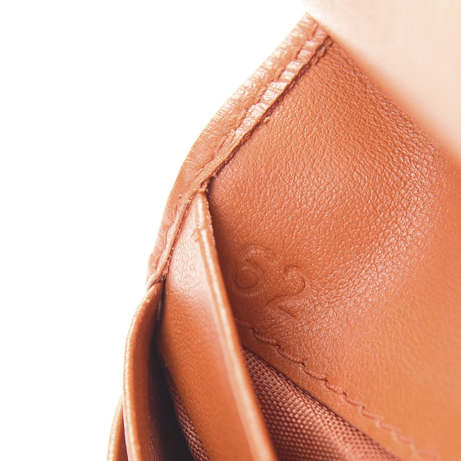 Prada Vitello Daino Small Bi-Fold Wallet Caramel 7 of 14