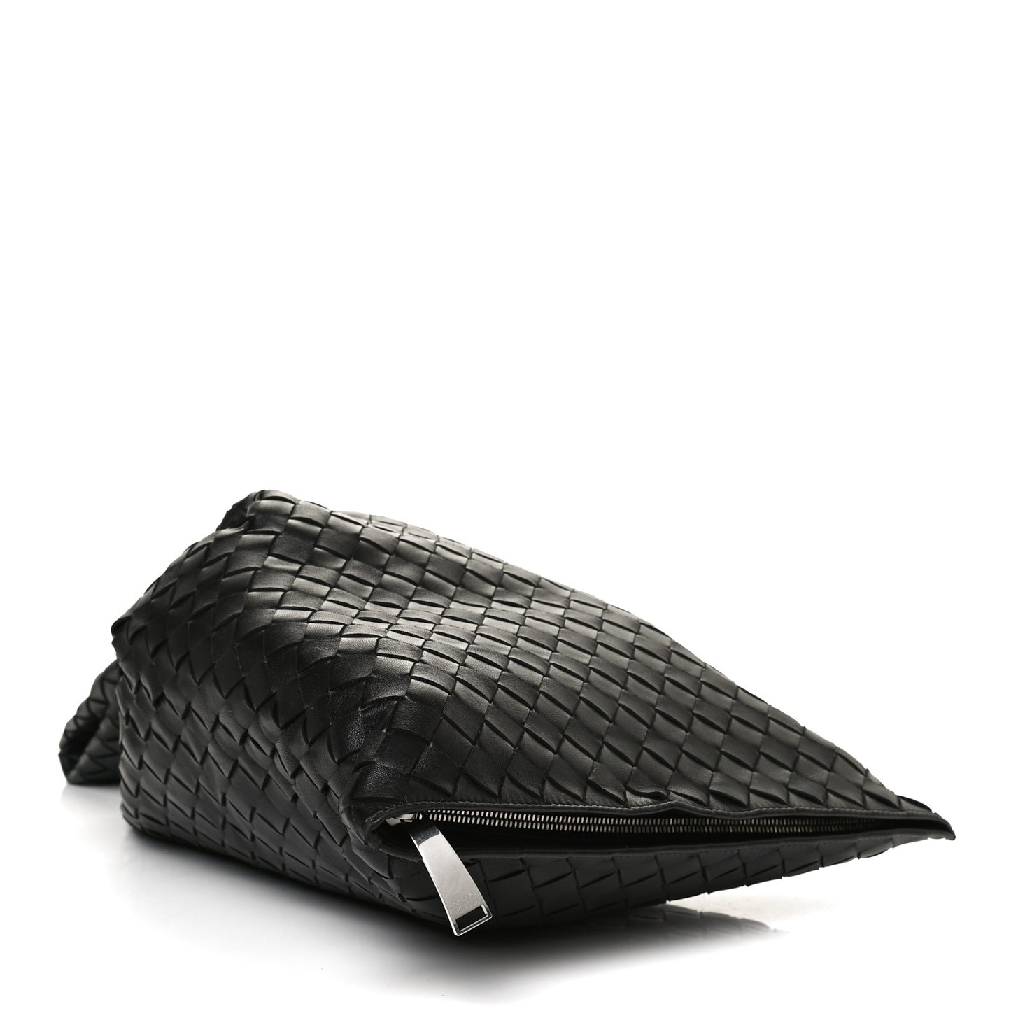 Nappa Intrecciato BV Twist Black