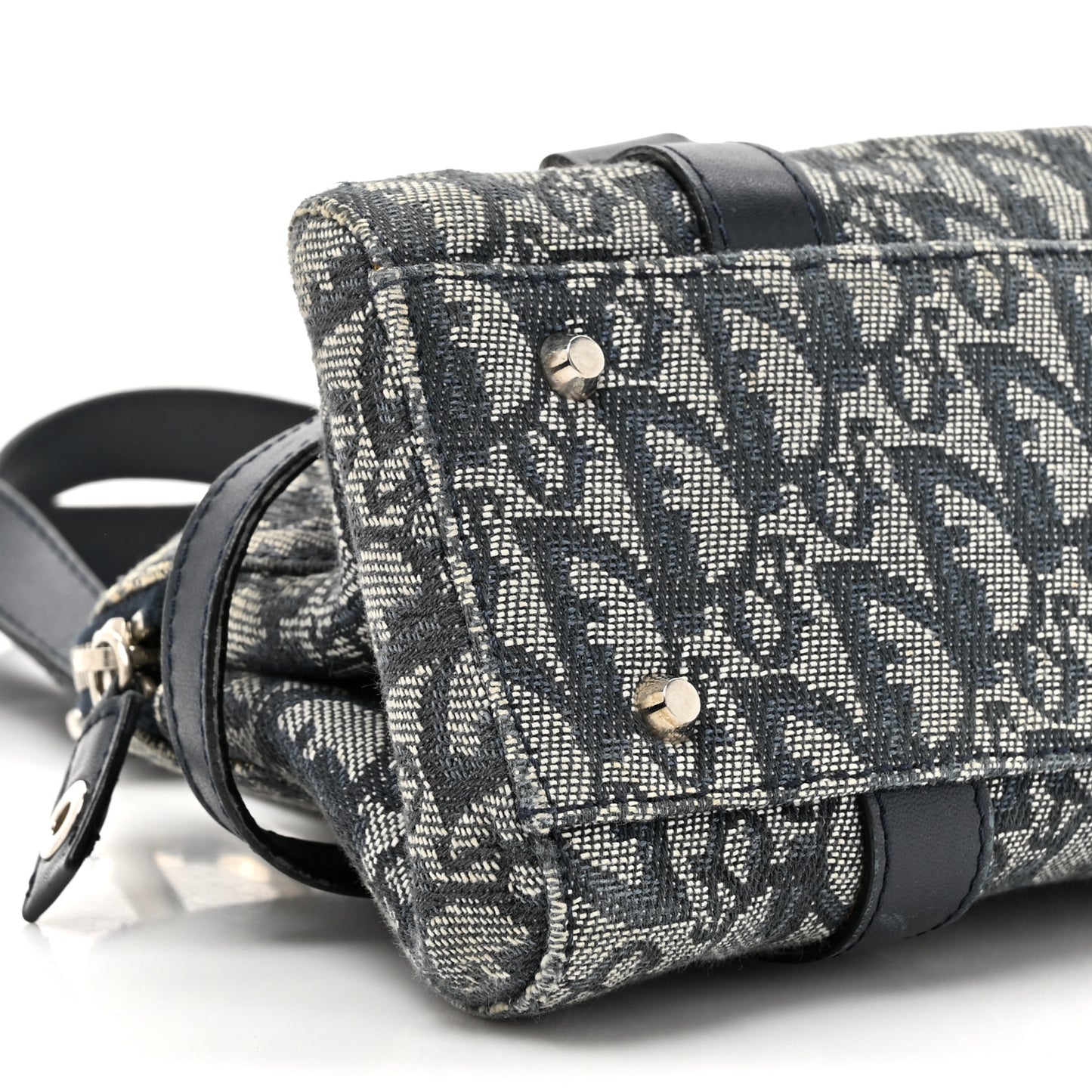 Monogram Charms Shoulder Bag Blue