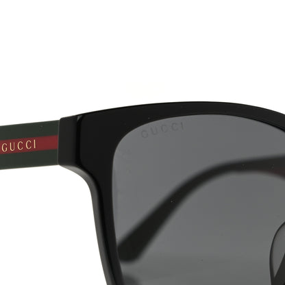 Gucci Square Eye GG Web Sunglasses GG0417SK Black 8 of 9