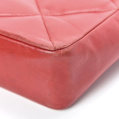 Chanel Lambskin Quilted Crossbody Red 11 of 24