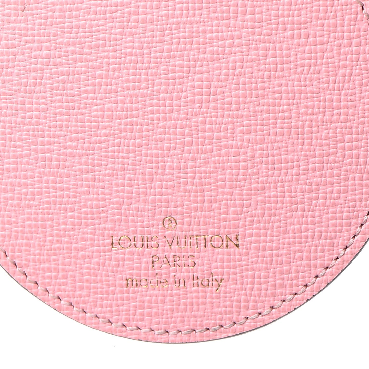 Monogram Jungle Dots Bag Charm Key Ring Sugar Pink Poppy