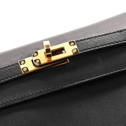 Hermes Veau Volupto Kelly Danse II Belt Bag Black 11 of 12