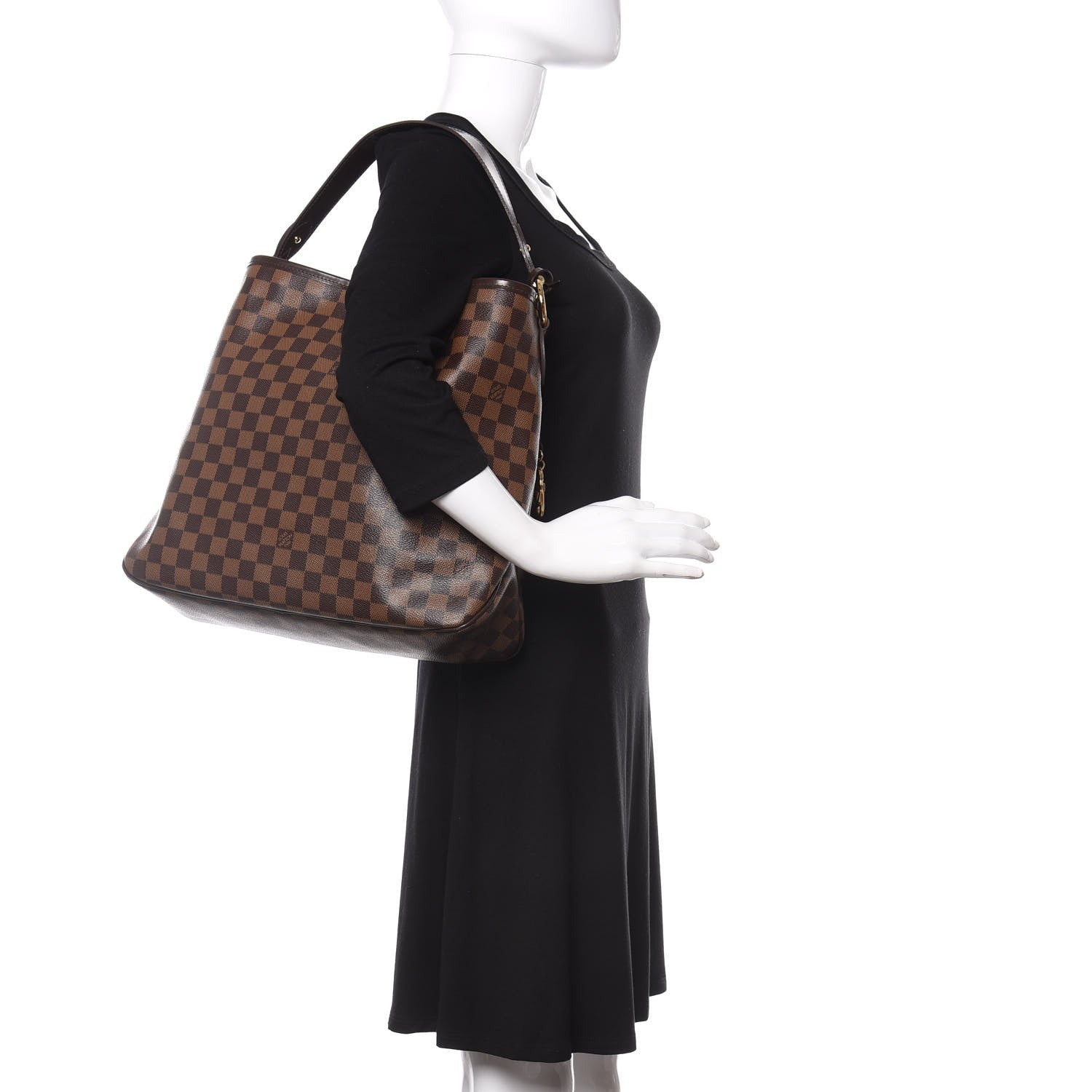 Louis Vuitton Damier Ebene Delightful MM 2 of 10