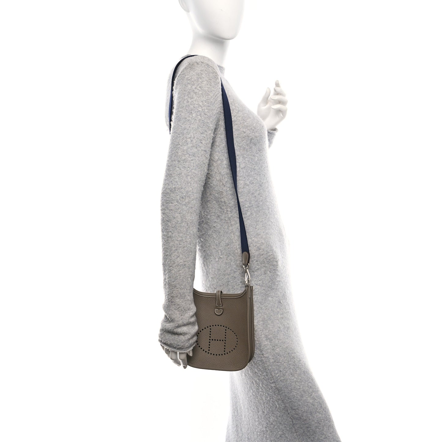 Taurillon Clemence Amazone Evelyne TPM Etoupe Bleu Indigo