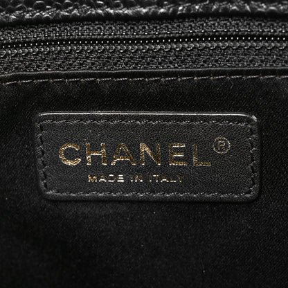 Chanel Caviar Quilted Grand Shopping Tote GST Black 6 of 10
