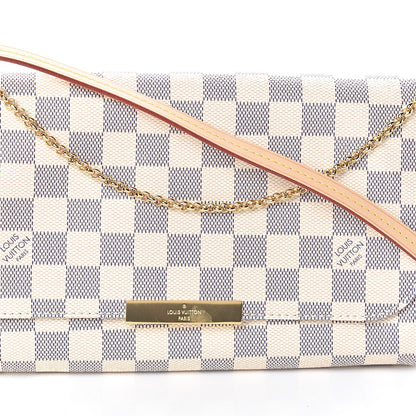 Louis Vuitton Damier Azur Favorite MM 7 of 10