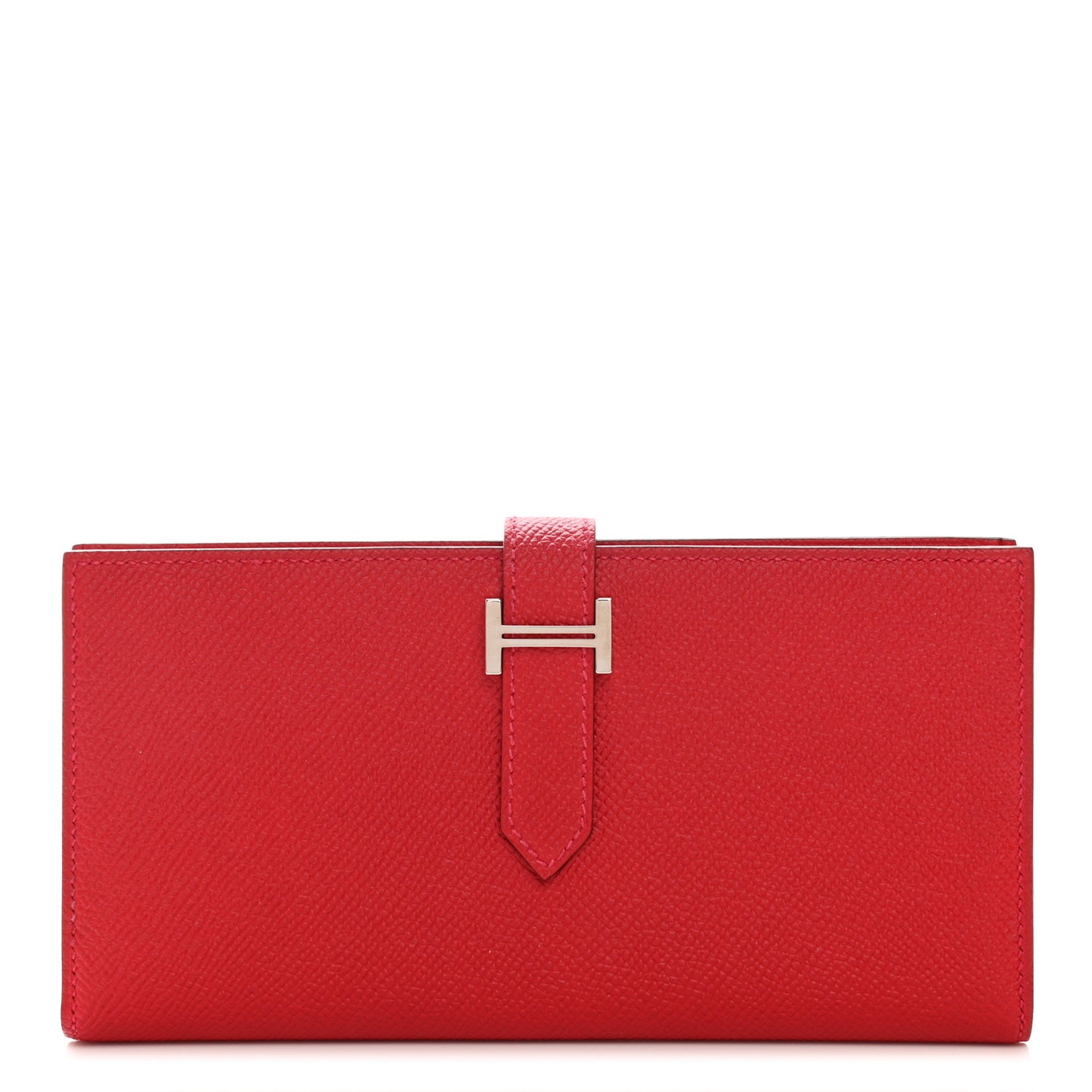 Epsom Bearn Gusset Wallet Rouge Casaque
