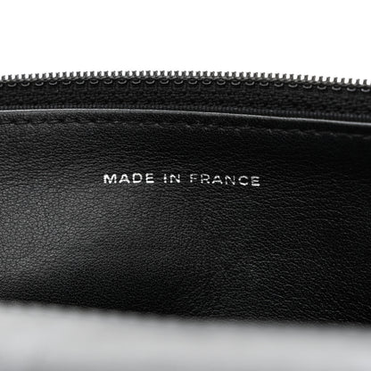 Chanel Patent Quilted Wallet On Chain WOC Black 7 of 13