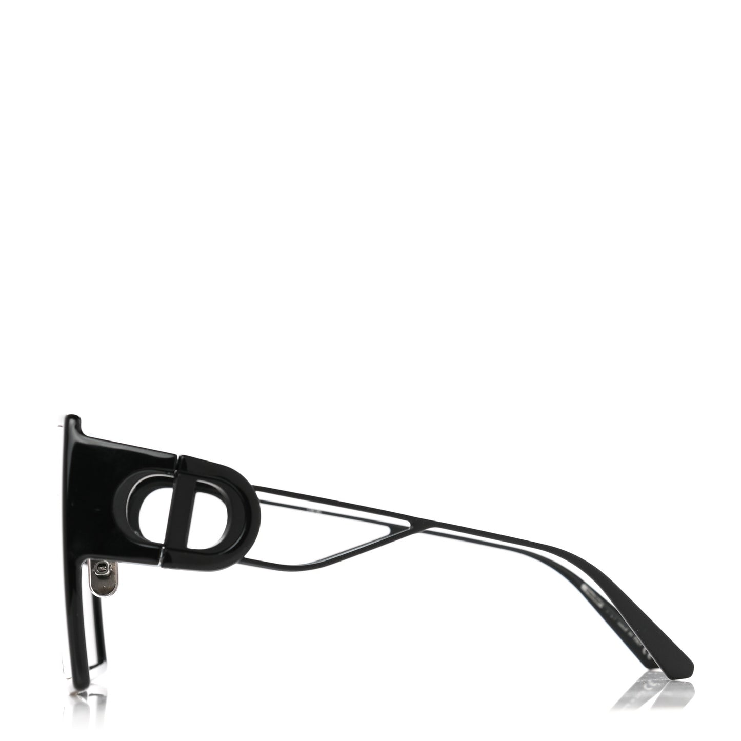 Square 30 Montaigne Sunglasses Black