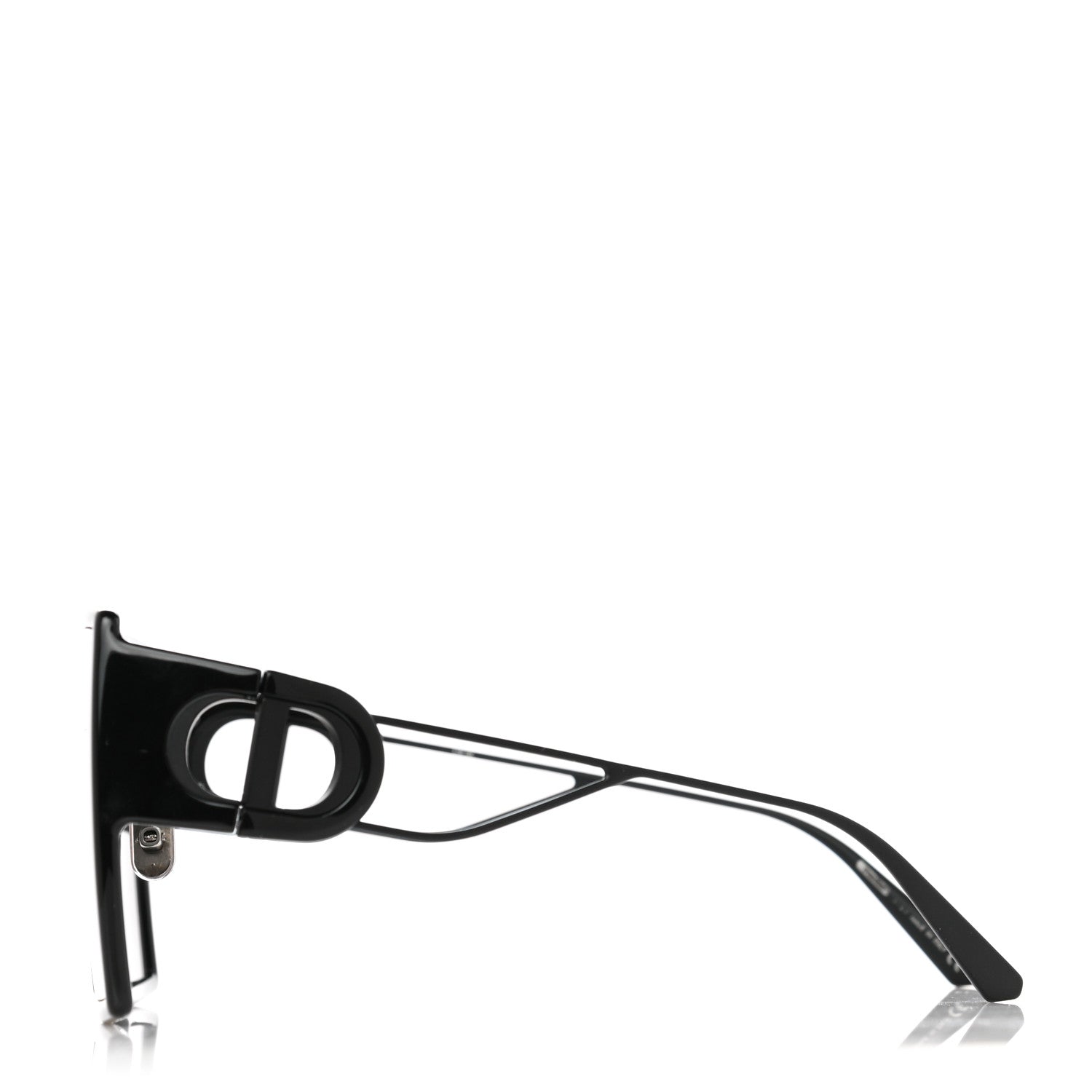 Christian Dior Square 30 Montaigne Sunglasses Black 2 of 7