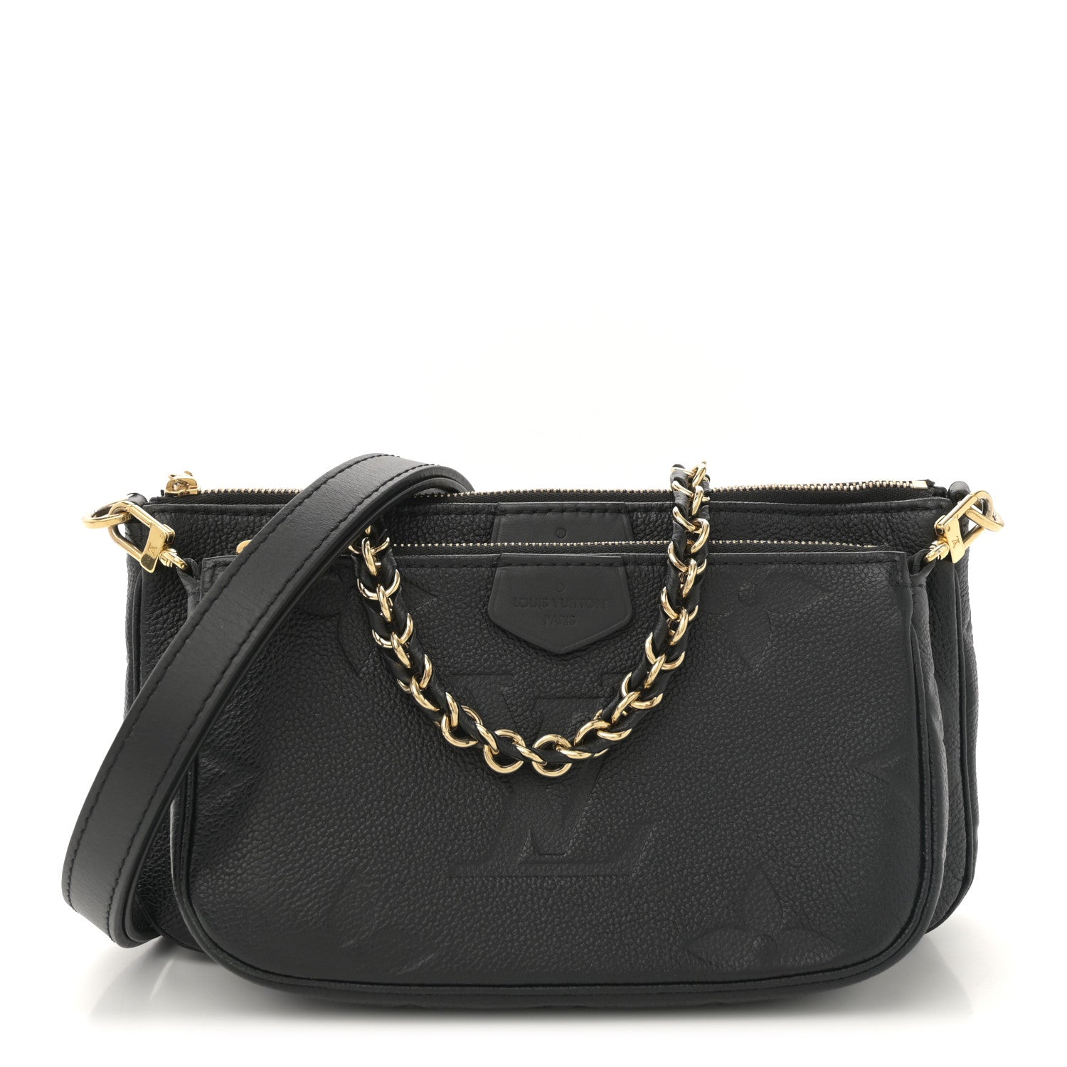 Louis Vuitton Empreinte Monogram Giant Multi Pochette Accessories Black 1 of 9