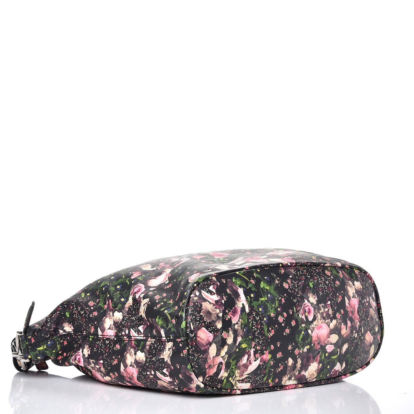 Lambskin Roses Camouflage Print Medium Nightingale Black