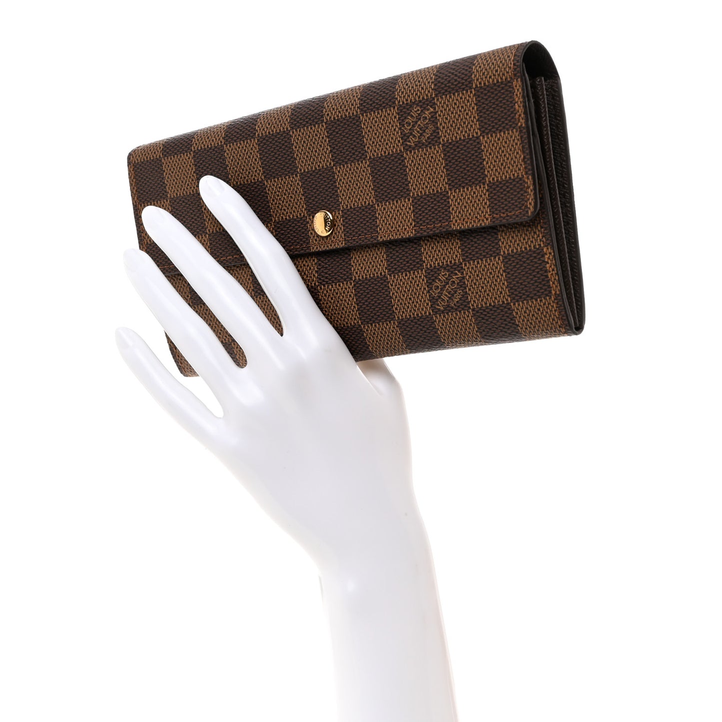 Damier Ebene Sarah Wallet