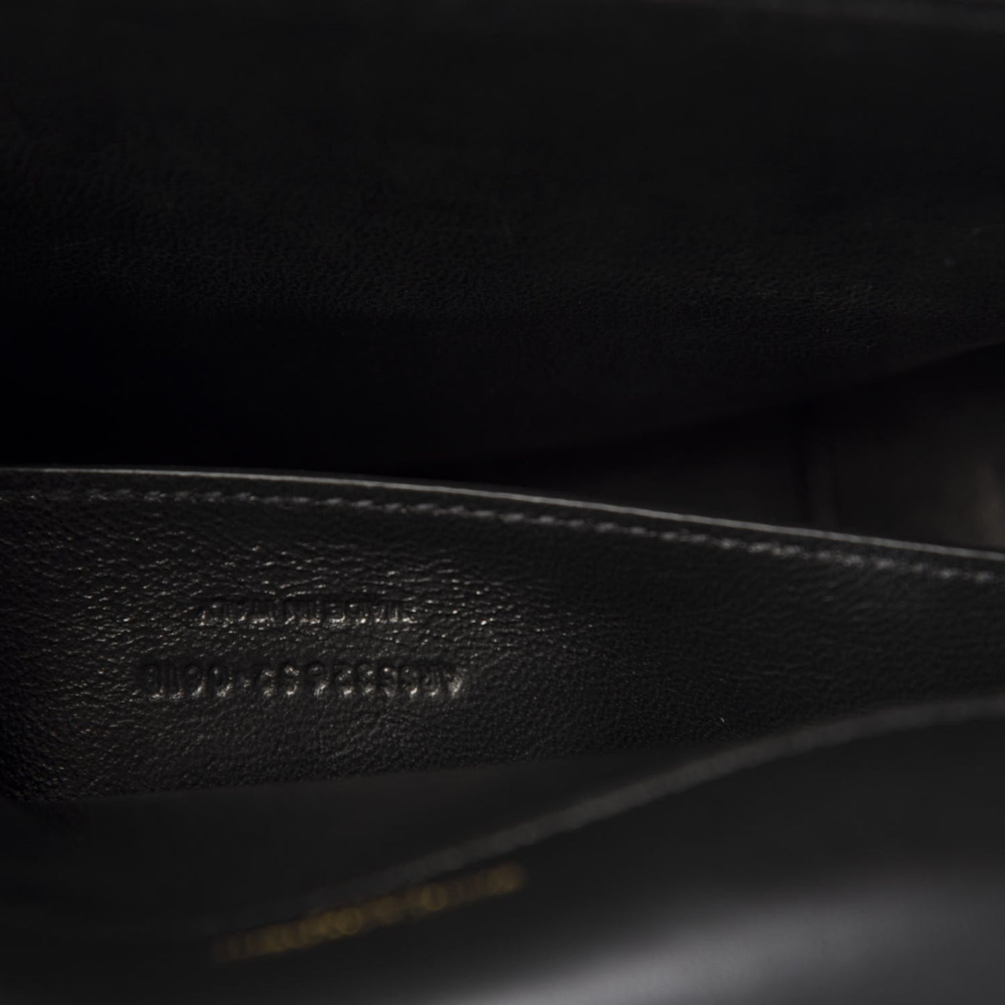 Lambskin Matelasse Chevron Monogram Medium Sulpice Bag Black