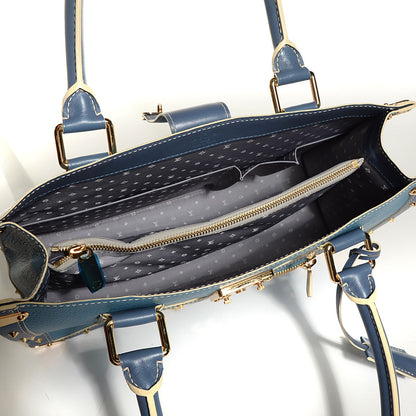 Louis Vuitton Suhali Le Fabuleux Blue 5 of 7
