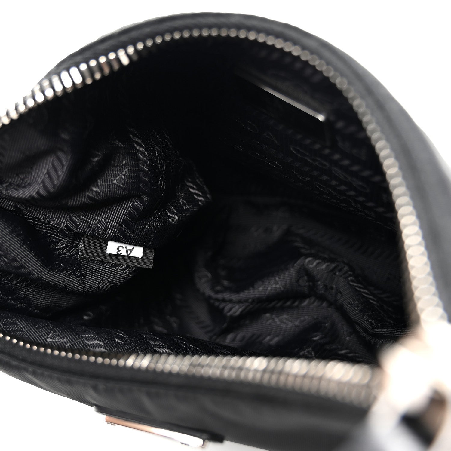 Prada Nylon Re-Edition 2005 Shoulder Bag Black 7 of 10