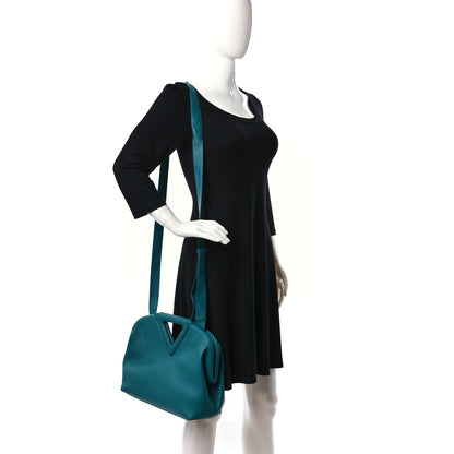 Bottega Veneta Calfskin Medium The Point Triangle Bag Mallard 3 of 9