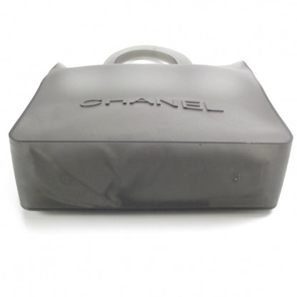 Chanel Jelly Rubber Tote Bag Gray 4 of 9