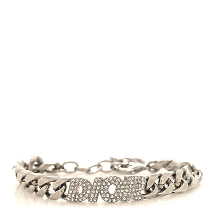 Christian Dior Metal Crystal Dio(r)evolution Bracelet Silver 1 of 3