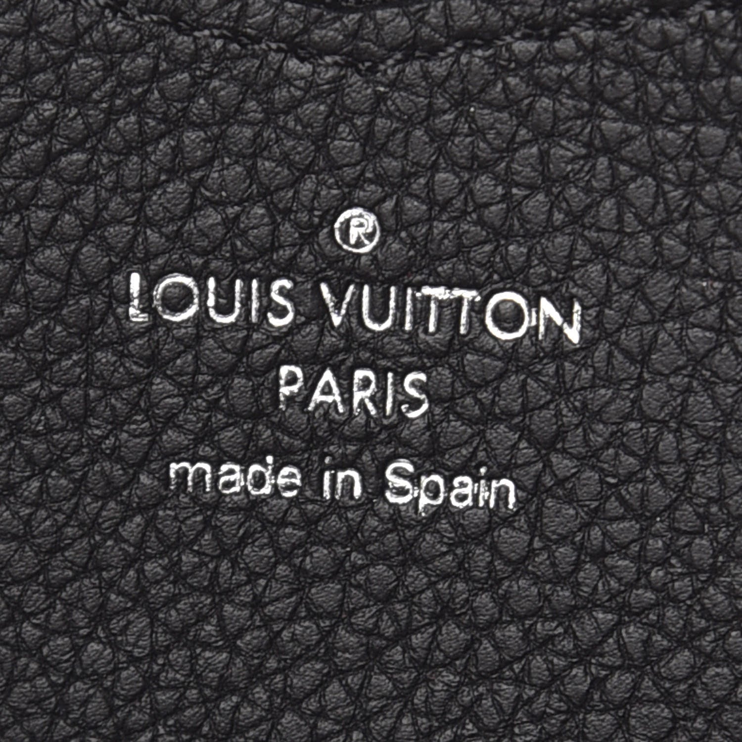 Louis Vuitton Calfskin Lockme II Wallet Black 8 of 9