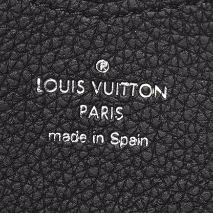Louis Vuitton Calfskin Lockme II Wallet Black 8 of 9