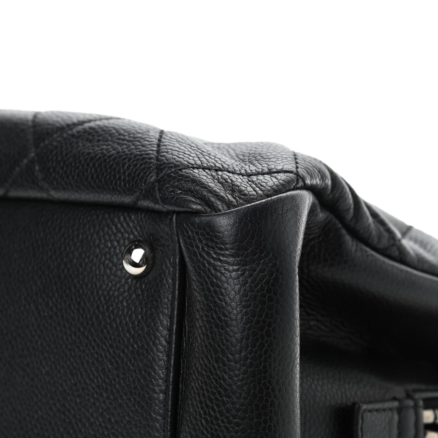 Chanel Caviar Quilted Timeless CC Soft Tote Black 11 of 12