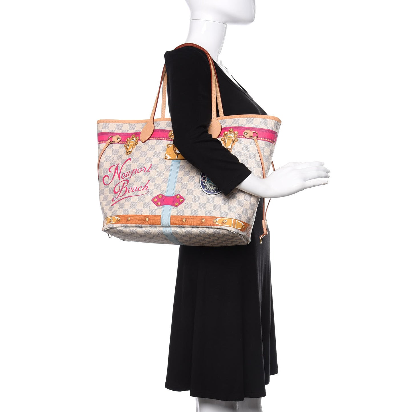 Damier Azur Summer Trunks Newport Beach Neo Neverfull MM