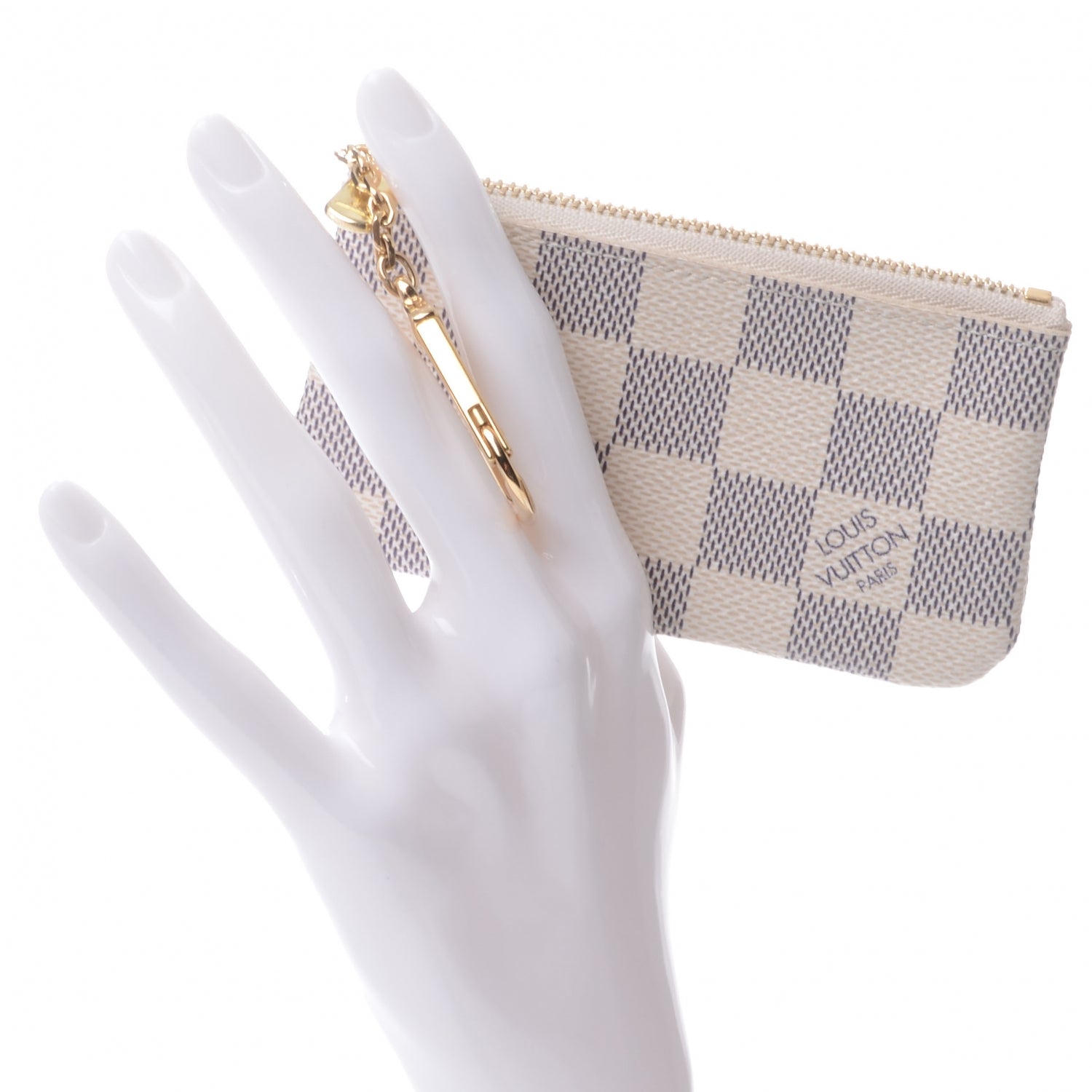 Louis Vuitton Damier Azur Key Pouch 2 of 7