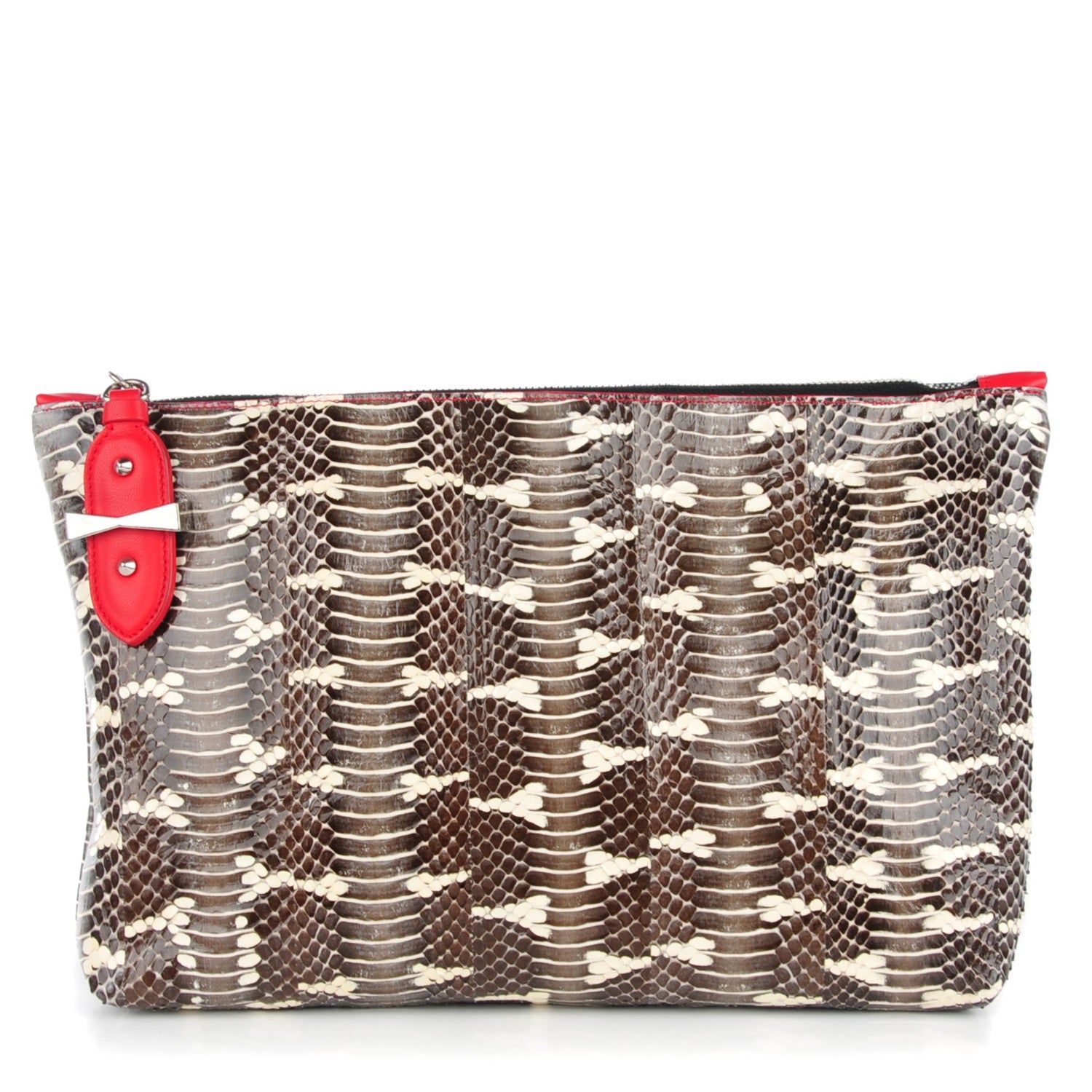 Alexander McQueen Snakeskin Legend Clutch 1 of 7