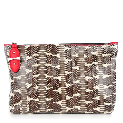 Alexander McQueen Snakeskin Legend Clutch 1 of 7