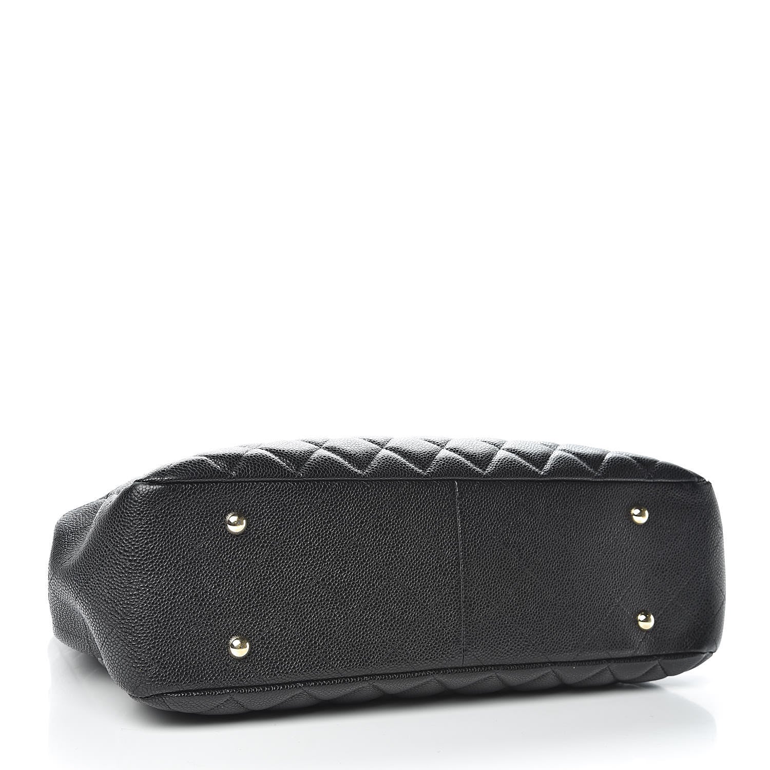 Chanel Caviar Quilted Large Shopping Tote Black 4 of 10