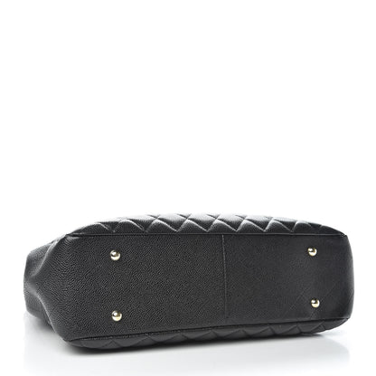 Chanel Caviar Quilted Large Shopping Tote Black 4 of 10