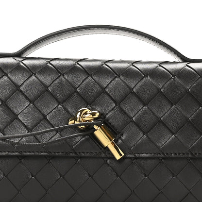 Bottega Veneta Nappa Intrecciato Long Andiamo Top Handle Clutch Fondant 7 of 7